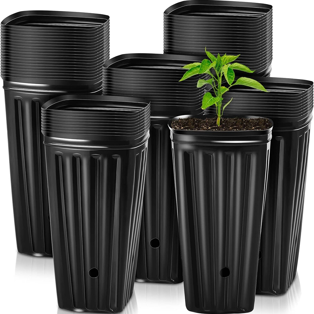 Aloe Vera Pot - 10/25Pcs Tree Shoots Pots Plastic Deep