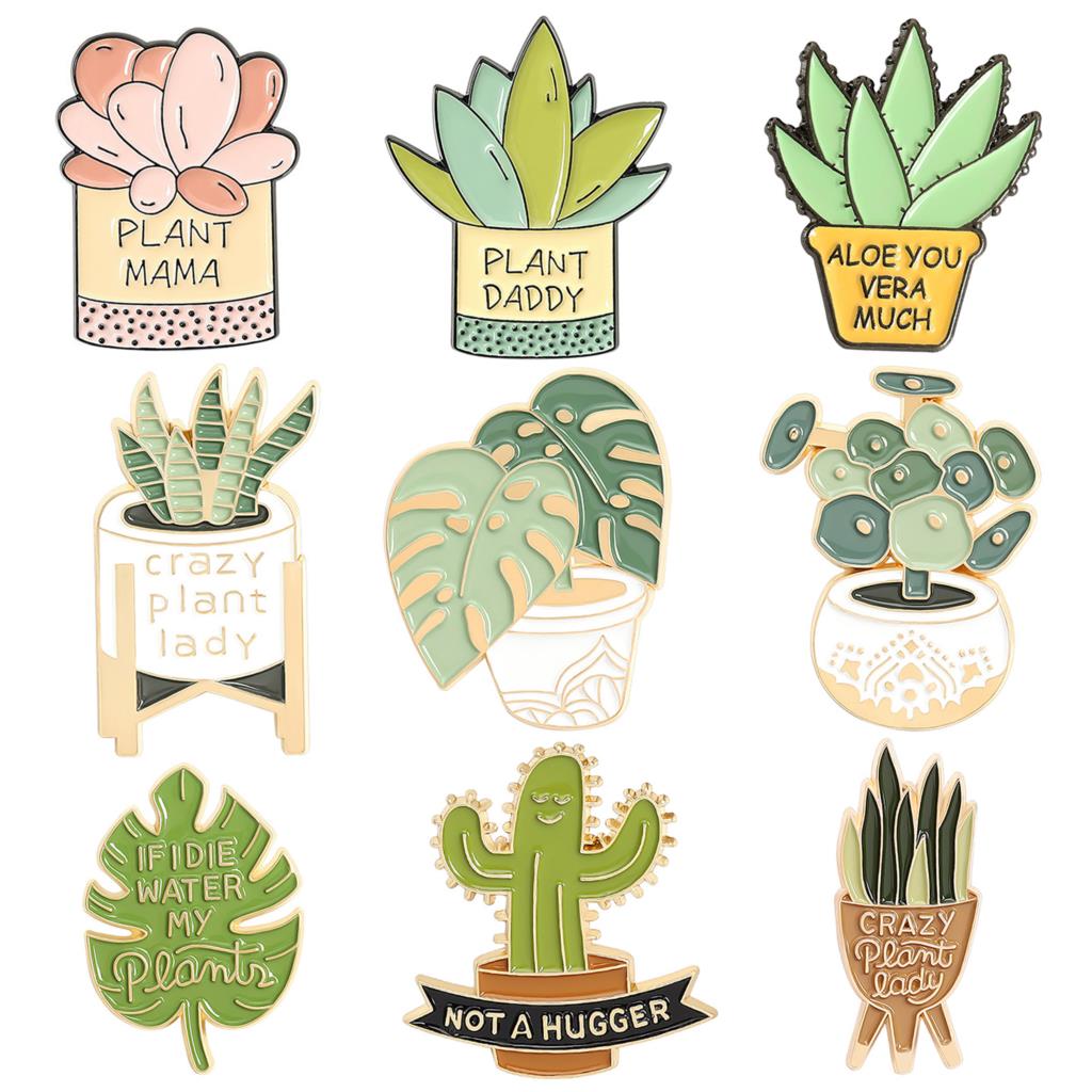 Potted Plant Brooch Monstera A - đánh giá và giá Aloe Vera Pot