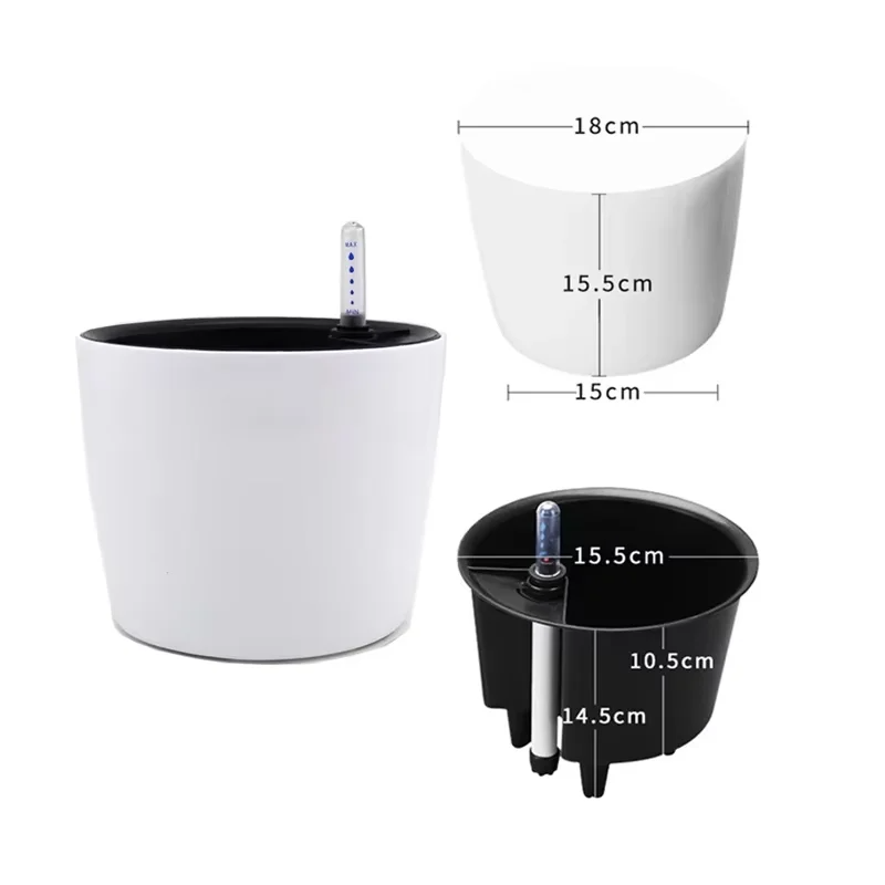 1PC Indoor Plastic Flowerpot S - đánh giá và giá Aloe Vera Pot