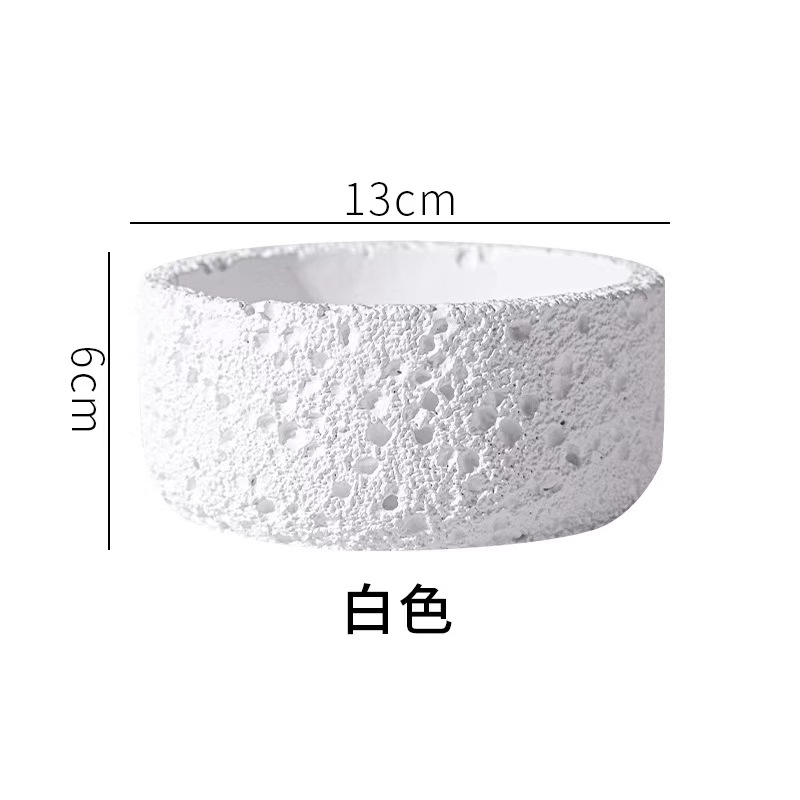 Nordic cement flowerpot simple - đánh giá và giá Echeveria Succulent