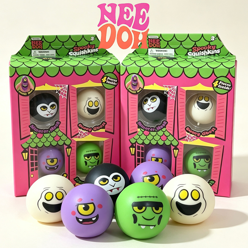 Needoh Spooky Squishkins Mini  - đánh giá và giá Monstera Adansonii