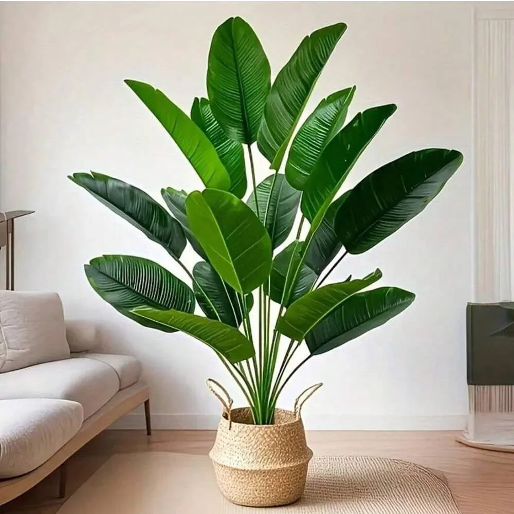 1pc 18 Leaves Artificial Plant - đánh giá và giá Ficus Lyrata Tree
