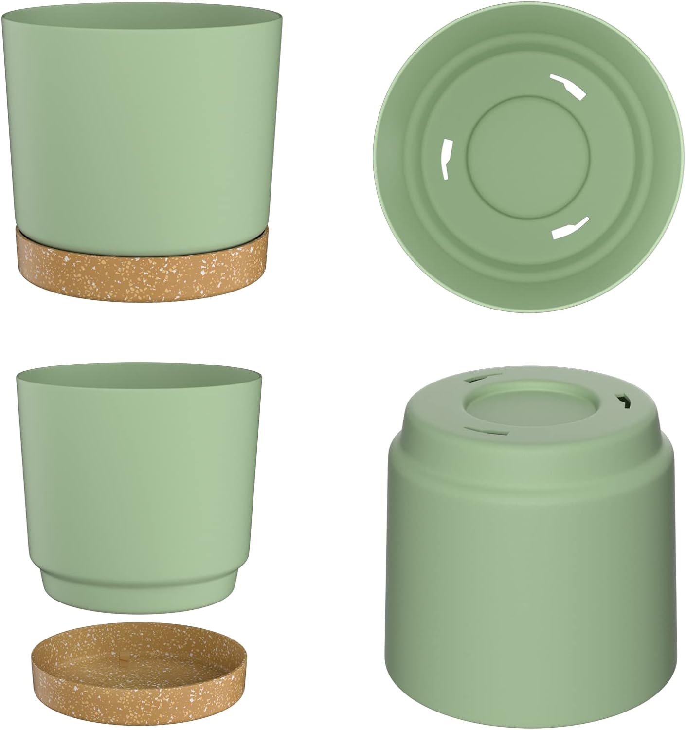 Plant POTS, lightweight Large  - đánh giá và giá Aloe Vera Pot